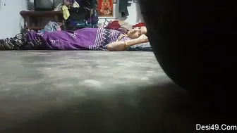 Indian Aunty Moaning While Taking It Deep From Behind At Night