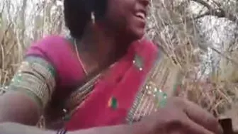 Village Couple Fucking Raw In The Open Fields Under Moonlight