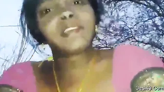 Village Couple Fucking Raw In The Open Fields Under Moonlight