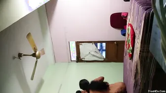 Hot Desi Couple Fucking Raw In Their Bedroom After Midnight