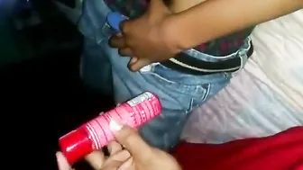 Bhabhi Watching Films With Neighbor Boy While Stroking His Dick
