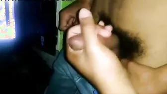 Bhabhi Watching Films With Neighbor Boy While Stroking His Dick