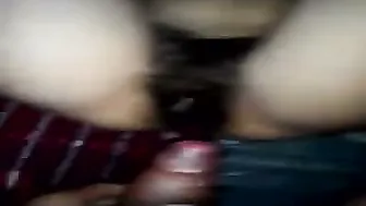 Young GF Getting Fingered Before He Pounds Her Pussy