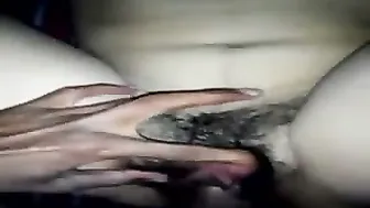 Young GF Getting Fingered Before He Pounds Her Pussy