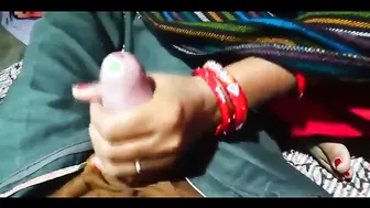 Desi Bhabhi Getting Fucked Hard After Sucking Him Off Properly