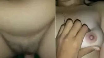 Horny Bhabhi Riding His Cock Fast Till She Cums All Over Him