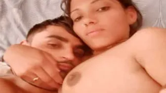 Young Village Couple Secretly Recording Their First Time Having Sex