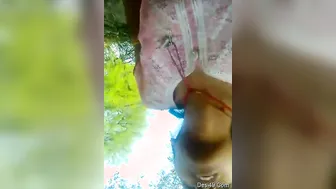 Village Girl Sneaking Away To Jungle For Fucking With Boyfriend