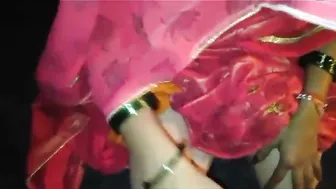 Newly Married Bhabhi Getting Fucked Wearing Her Wedding Saree