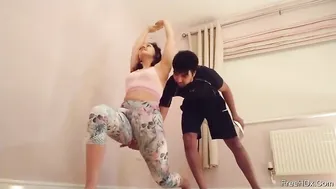 Brother Tricks His Younger Sister Into Fucking At His Place