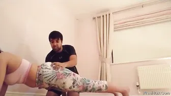 Brother Tricks His Younger Sister Into Fucking At His Place