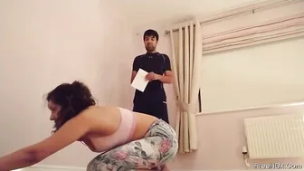 Brother Tricks His Younger Sister Into Fucking At His Place