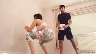 Brother Tricks His Younger Sister Into Fucking At His Place