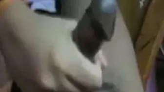 Married Housewife Stroking Neighbor's Cock At Her Home Alone