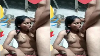 Loving Wife Giving Hubby Morning Blowjob Before Work Session