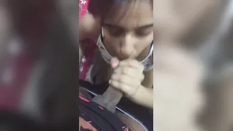 Young College Girl Cleaning His Cock After Getting Pounded