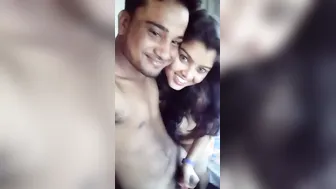Lovers Kissing Passionately And Squeezing Boobs Before Fucking
