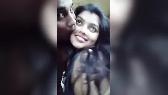 Lovers Kissing Passionately And Squeezing Boobs Before Fucking