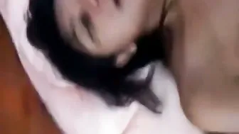 Young Desi Couple Kissing And Fucking In Their Bedroom Late