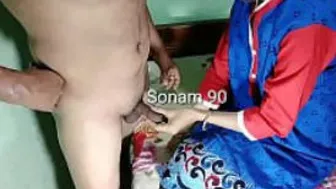 Wife Giving Sloppy Blowjob Before Riding Him Till He Cums