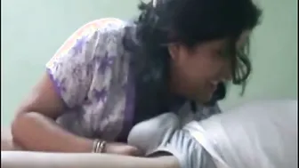 Indian GF Giving Blowjob Right After Getting Fucked