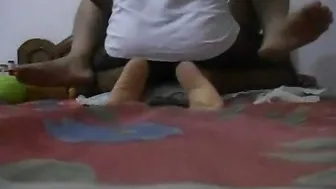 Indian GF Riding Her Man After Passionate Foreplay Time
