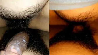 Hairy Pussy Desi Girl Riding Her Boyfriends Cock Like A Slut