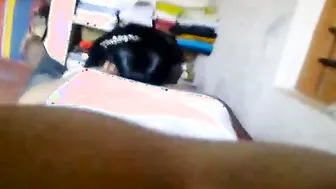 My Sexy GF Giving Me A Sloppy Blowjob Before We Fuck