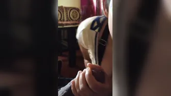 Young Bhabhi Sucking His Cock After Getting Fucked Properly