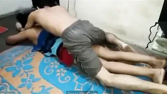 College Girl Getting Fucked Hard By Her Classmate In Hostel Room