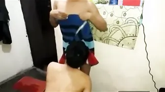 College Girl Getting Fucked Hard By Her Classmate In Hostel Room