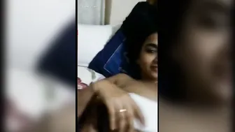 Indian Lovers Kissing Passionately Before He Thrusts Inside Her