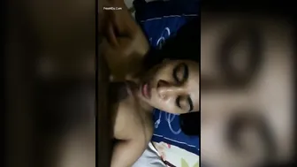 Indian Lovers Kissing Passionately Before He Thrusts Inside Her