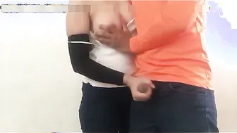 Desi Yoga Student Taking Her Masters Thick Cock After Class