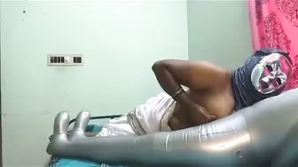 Tamil Aunty Pleasuring Herself With Toy Moaning Loud At Home