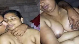 Mallu Aunty Getting Fucked Hard With Boobs Pressed Rough