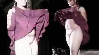 Village Girl Dancing Naked Showing Off Tits And Pussy For Him