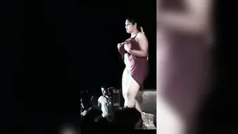 Village Girl Dancing Naked Showing Off Tits And Pussy For Him