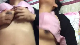 My GF Moaning Loud While I Fuck Her Tight Pussy Hard