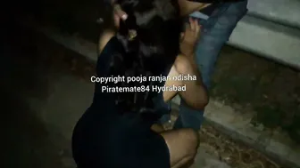 Drunk Slut Sucking Cock In Public Park Late At Night