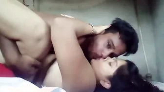 Indian Boyfriend Pounding His GFs Tight Pussy So Rough