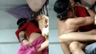 Making Out With My Lover And Fucking Her Pussy On Our Bed Raw