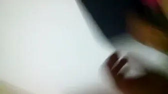 Indian Wife Giving Her Man A Sloppy Blowjob Before Morning Tea