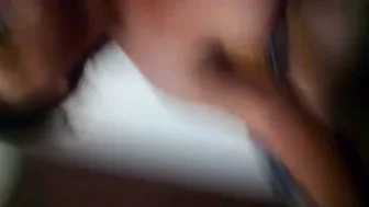 Indian Wife Giving Her Man A Sloppy Blowjob Before Morning Tea