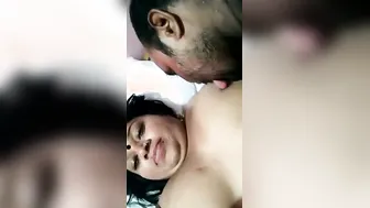 Horny GF Sucking His Dick After Getting Pounded Hard