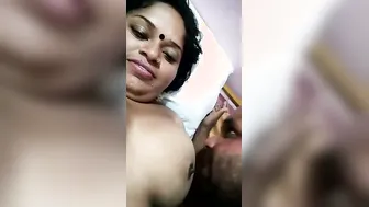 Horny GF Sucking His Dick After Getting Pounded Hard