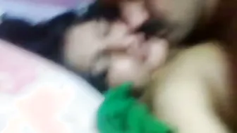 Young Desi Couple Kissing Passionately Before Fucking All Night
