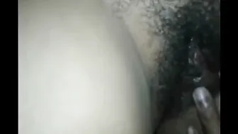Hairy Pussy Wife Getting Filled And Dripping With His Hot Load