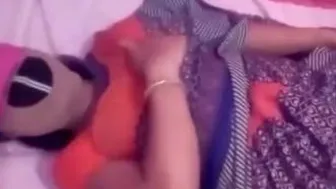 Fucking My Wife While She Wears Saree Lifting It Up For Cock