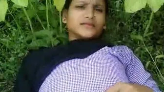 Cute College Girl From Delhi Getting Drilled By Her Boyfriend